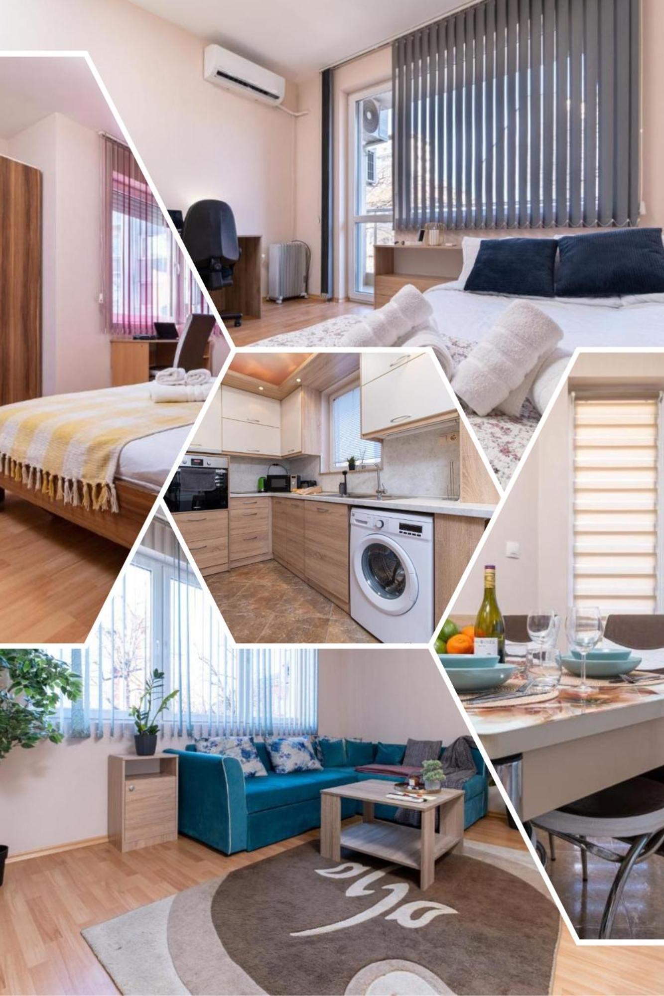 Comfortable 2Br Urban Getaway In City Center Пловдив Экстерьер фото